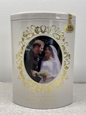 NEW Unopened Royal Wedding Harry & Meghan English Breakfast Tea Tin Collectible